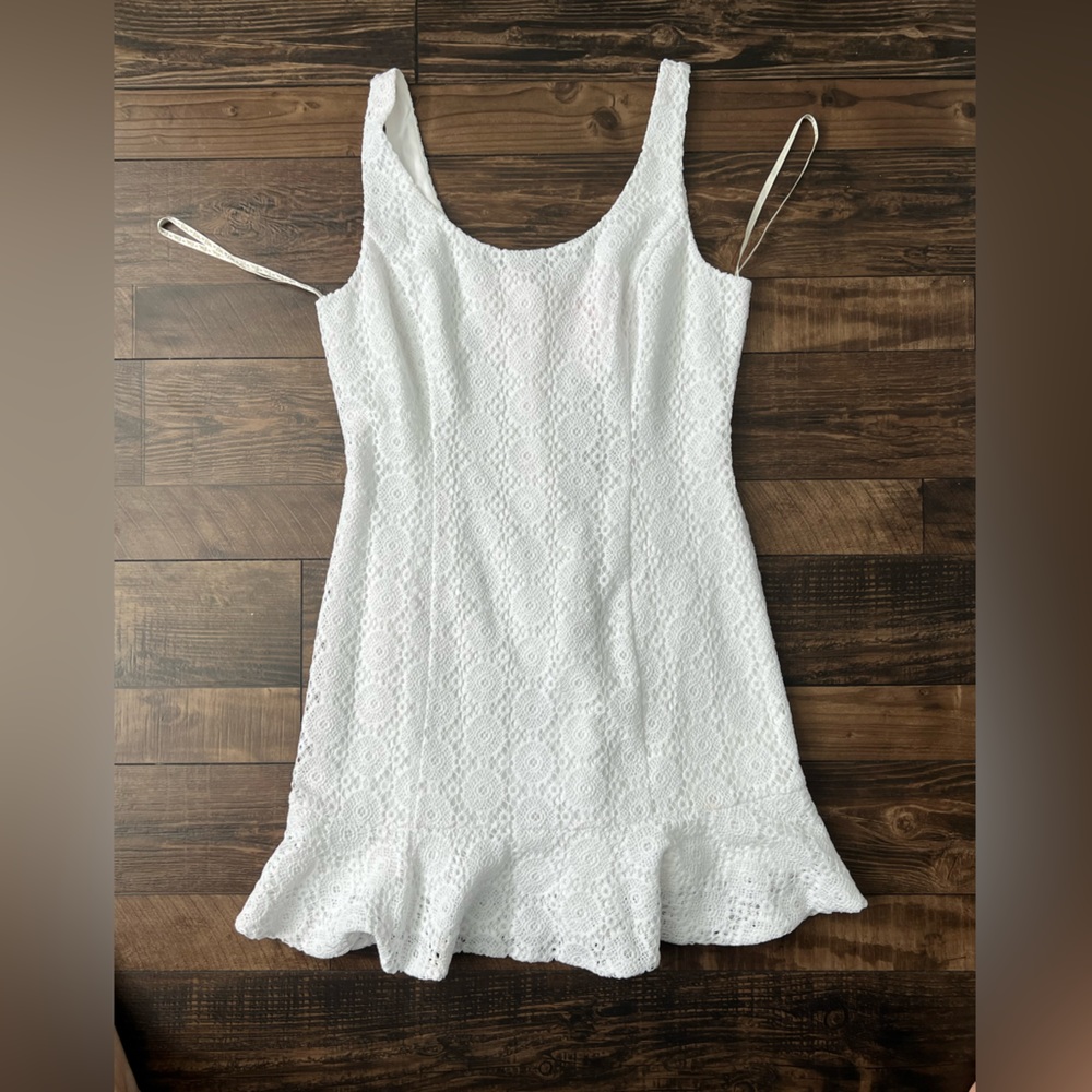 Lilly Pulitzer White Lace Dress